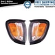 Parking Light Set Driver & Passenger Side Fits 2001-2004 Toyota Tacoma