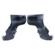 Rear Bumper End Caps L/R for Toyota Tacoma 2016-2024 52155-04010 Plastic