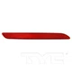 For Honda Accord 23-26 TYC Rear Passenger Side Bumper Reflector CAPA Certified