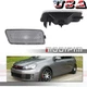 For 2010-2014 VW MK6 Golf GTI Clear Front Fender Side Marker Lights Housings Set
