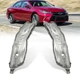 Fog Lights Front Bumper Lamps W/Bulbs For 2015 2016 2017 Toyota Camry LE SE Pair