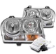 FOR 05-10 CHRYSLER 300 REPLACEMENT HEADLIGHT HEADLAMP LAMP CHROME W/8K XENON HID
