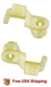 Fits 1982-2004 Chevy S10 S10 Blazer Tailgate Handle Rod Clips 3/16" Rod 1 PAIR