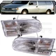 Pair LH RH Halogen Headlights fits FORD 95-97 WINDSTAR