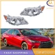 Left+Right Side Projector Headlights For 2012-2014 Toyota Camry Chrome Halogen