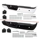 Black/ Chrome Rear Bumper Assembly For Dodge Ram 1500 09-18 19 2500 3500 10-12 Black/ Chrome Rear Bumper Assembly For Dodge Ram 1500 09-18 19 2500 3500 10-12