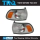 TRQ Corner Marker Light Set Driver & Passenger Side Fits 1991-1997 Toyota Previa