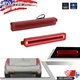 FOR CADILLAC CTS/GMC ACADIA RED LENS LED REAR BUMPER REFLECTOR BRAKE LIGHTS PAIR