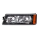 Fits 2003-2007 Chevy Silverado Driver Side Park Signal Light GM2520185 Chrome