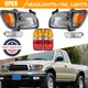 For Toyota Tacoma 2001-2004 Headlight Corner Black Signal Tail Light Right+ Left