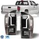 For 2016-2023 Toyota Tacoma Pickup LED Black Rear Brake Tail Lights Lamps Pair
