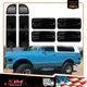 Set Smoke Tail Lamp Backup Side Marker Kit For 1968-1972 Chevy GMC Pick Up Truck