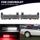 For 1988-1996 Chevrolet Corvette C4 Rear Bumper Red White LED Side Marker Lights