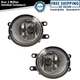 Fog Light Set Driver & Passenger Side Fits 08-13 Lexus 06 Scion 06-16 Toyota