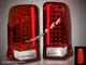 02-03 04 05 06 CADILLAC ESCALADE RED LED TAIL LIGHTS