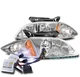 FOR 00 01 02 CHEVY CAVALIER HEADLIGHTS HEADLAMP LAMP W/CORNER+10K HID KIT CHROME FOR 00 01 02 CHEVY CAVALIER HEADLIGHTS HEADLAMP LAMP W/CORNER+10K HID KIT CHROME
