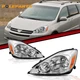 Pair Headlights Headlamps Kits For 2004-2005 Toyota Sienna CE Left+Right Halogen