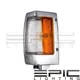 Left Driver Chrome Corner Marker Signal Lamp for 90-97 NISSAN D21 HARDBODY