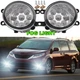 Front Bumper Fog Light Lamp Replacement For 2011-2017 Toyota Sienna 8121006071