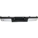 Step Bumper For 09-14 Ford F-150 Rear Styleside w/ Rear Object Sensors Chrome