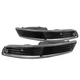 Black Housing Clear Lens Bumper Lights for 1994-1997 Acura Integra Turn Signal