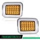 Fit For Hummer H2 2003-2009 LH+RH Side 2X LED Corner Signal Lights Parking Lamps