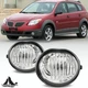For 2003-2008 Toyota Matrix Pontiac Vibe Fog Light Driving Lamps Blub Wiring Kit