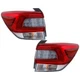 Tail Lights For 2020-2021 Subaru Crosstrek 20-22 Impreza LH/RH Outer w/ bulb LED