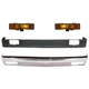 Bumper Face Bar Front for Chevy S-10 BLAZER S10 Pickup Jimmy S15 Chevrolet GMC