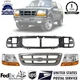 Header Panel Nose Headlight lamp Mounting for Ford Ranger 1998-2000