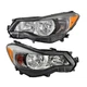 For 2012-14-15 Subaru Impreza/2013-2016 Crosstrek Left+Right Halogen Headlights