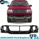 Header Panel For 2002-05 Ford Explorer Grille Opening Panel Thermoplastic