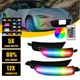 RGB LED Side Marker Lights For Mazda Miata MX5 2016-2022 Front Rear NA1J-51-5F0B