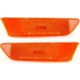 For Infiniti G35 Front Side Marker Light 2003-2007 Pair Driver and Passenger