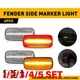 LED Dually Bed Fender Side Marker Lights For 2010-2018 Dodge Ram 3500 HD 1-5SET