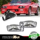 Fit 1985-1992 Chevy Camaro Z28 Clear Bumper Lights Turn Signal Lamps Left+Right