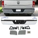 Chrome Rear Step Bumper Assembly for 09-18 Dodge RAM 1500 w/o Sensor Holes Steel Chrome Rear Step Bumper Assembly for 09-18 Dodge RAM 1500 w/o Sensor Holes Steel