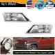 Front Fender Mounted Marker Signal Corner Parking Lights For 08-12 Jeep Liberty