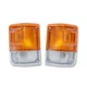Set Front Corner Turn Signal Light For Toyota Land Cruiser FJ60 BJ60 1982 - 1986