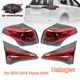 Halogen Tail Lights For 2016-2018 Toyota RAV4 Left Right Outer Inner Set of 4PCS Halogen Tail Lights For 2016-2018 Toyota RAV4 Left Right Outer Inner Set of 4PCS