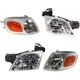 Headlight & Corner Light Kit Left & Right for 1997-2005 Chevrolet Venture LS