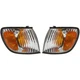 For 2001 2002 2003 Toyota Sienna Front Signal Light Pair DOT TO2530138