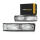 For 1995-2000 Chevy C35 Turn Signal Light Driver and Passenger Side Pair