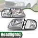 Pair Headlights Assembly Fit For 1997-2003 Ford F150 Expedition Headlamps
