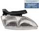Headlight Halogen Type Right Passenger Side Fits 1995-1999 Chevrolet Cavalier