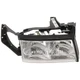 Passenger Side Headlight For 1997-1999 Cadillac DeVille Halogen with Bulb(s)