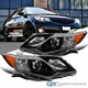 Jet Black Fits 2012-2014 Toyota Camry Projector Headlights Lamp Left+Right 12-14
