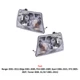 Ford Ranger 2001-2011 Headlights LH RH Halogen with Bulbs FO2503173 FO2502173