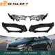 Front Bumper Fog Lights Lamps & Bezels Set For 2011-2013 Kia Optima Pair