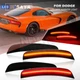 Fits 2013-2017 Dodge Viper 4PC Smoked LED Front&Rear Side Marker Reflector Light Fits 2013-2017 Dodge Viper 4PC Smoked LED Front&Rear Side Marker Reflector Light